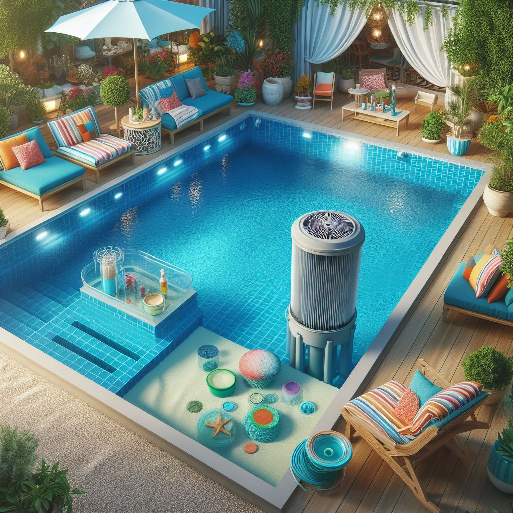 Comfortable pool environment